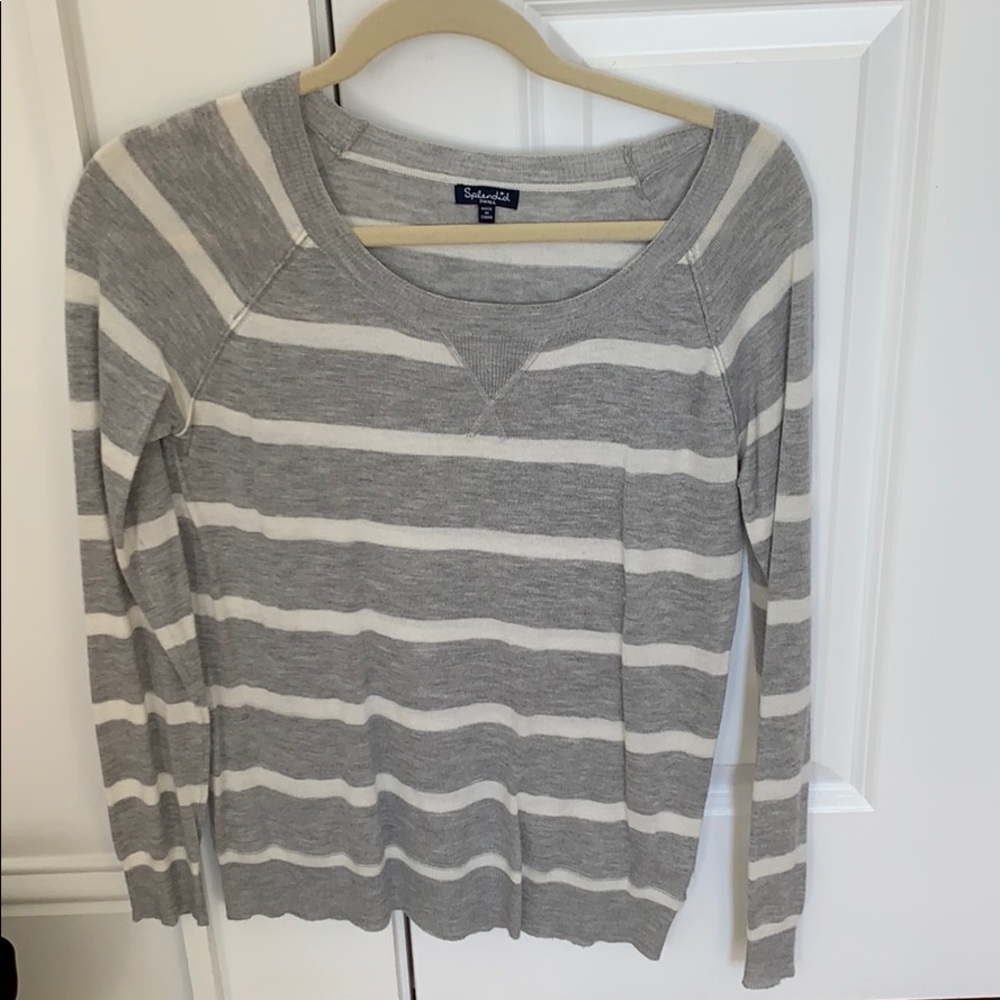 Splendid striped cashmere sweater